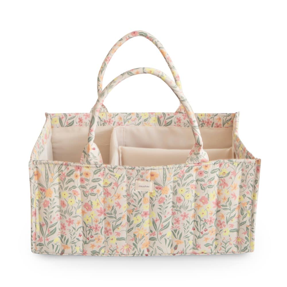 Diaper Caddy Pastel Blooms p